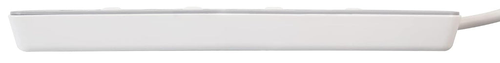PRO ELEC PELB1768 4 Gang Individually Switched Extension Lead 10m, Grey, 4 Socket