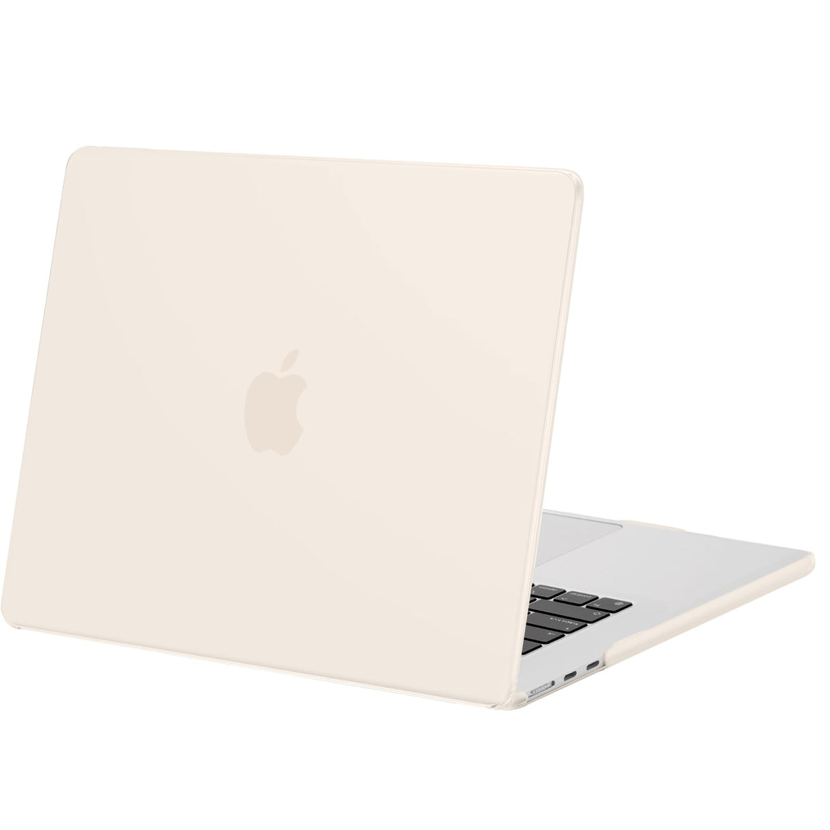 MOSISO Compatible with MacBook Air 13 inch Case 2026, Crystal Clear