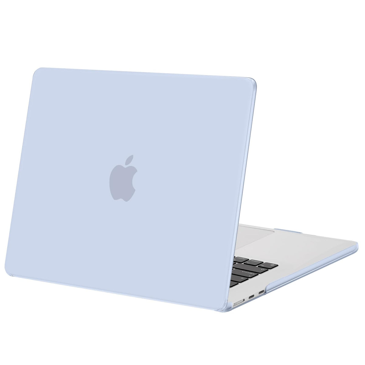 MOSISO Compatible with MacBook Air 13 inch Case 2026, Crystal Clear