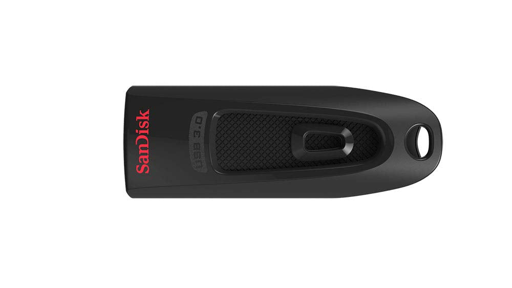 SanDisk 32GB Ultra USB 3.0 Flash Drive, USB stick, memory stick with transfer speeds up to 130MB/s, Password protection, RescuePRO Deluxe software for data recovery, Triple Pack, Black