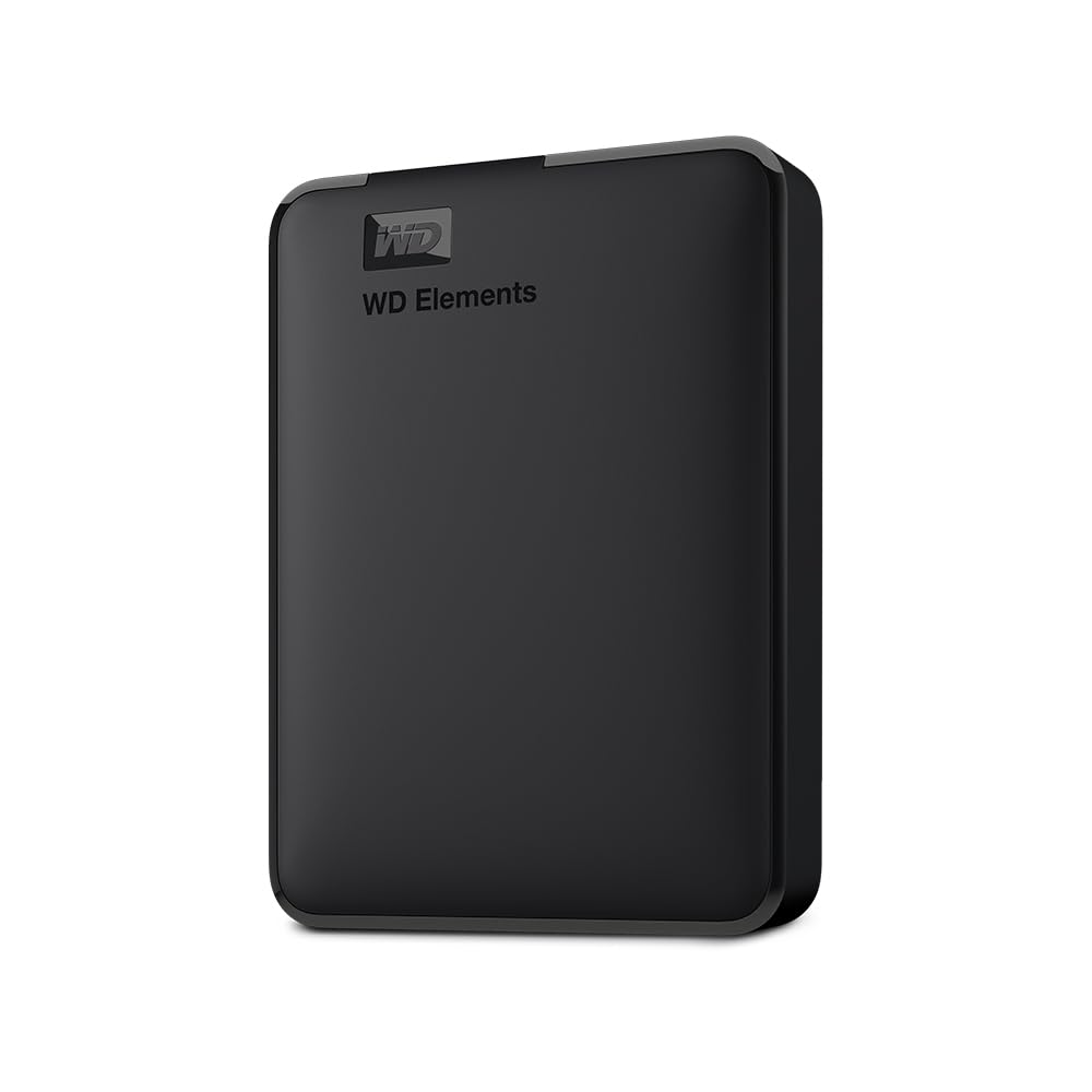 WD 2TB Elements AE Portable External Hard Drive, SuperSpeed USB 3.2 Gen 1/USB 3.0, Plug-and-Play, Formatted for Windows, Black