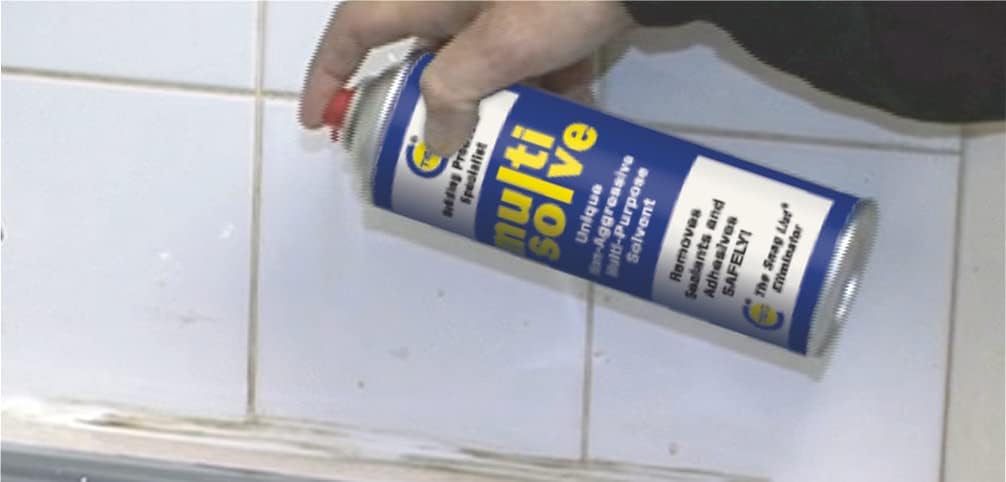 MSV MULTISOLVE Multi Purpose Solvent - Adhesive, Sealant & Glue Remover - Aerosol Spray - CT1 Adhesive Remover - Fast Working & Drying - Clear - 200ml