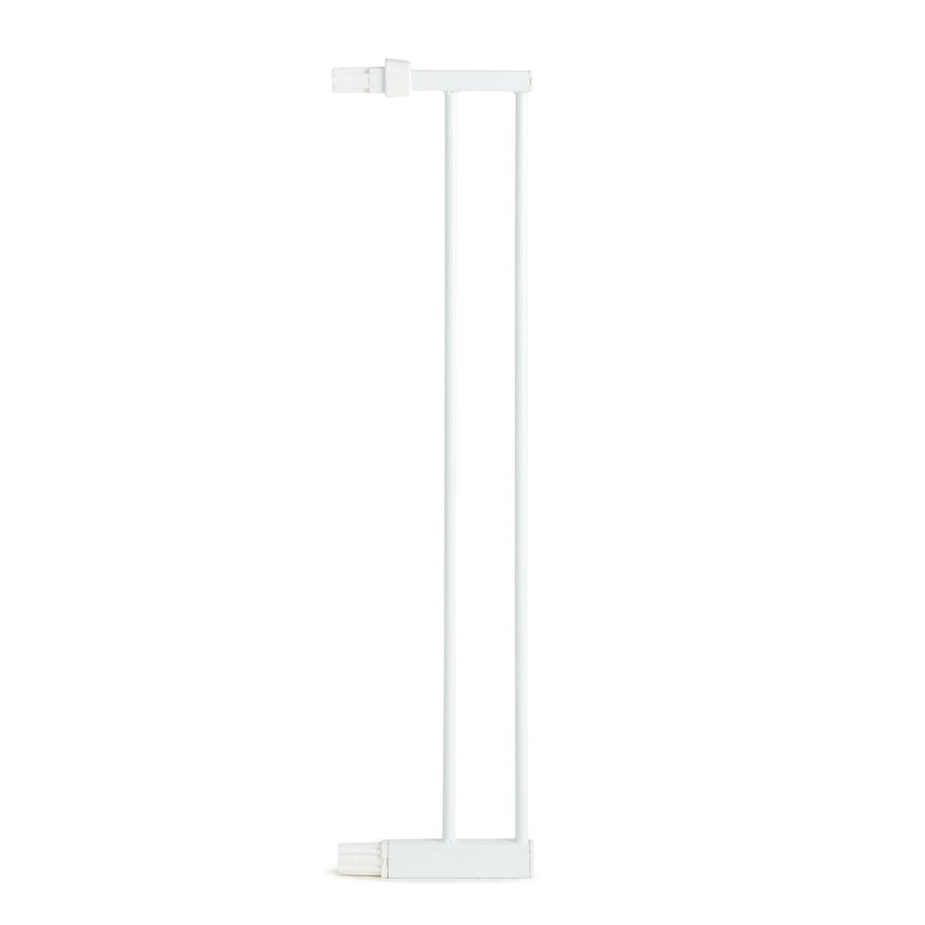 Munchkin Stair Gate Maxi Secure Toddler & Baby Gate 76-82cm extends up to 117cm with separately sold extensions | Pressure Fit Baby Safety & Dog Gate for Doorways | No-Screw Install Child Gate, White