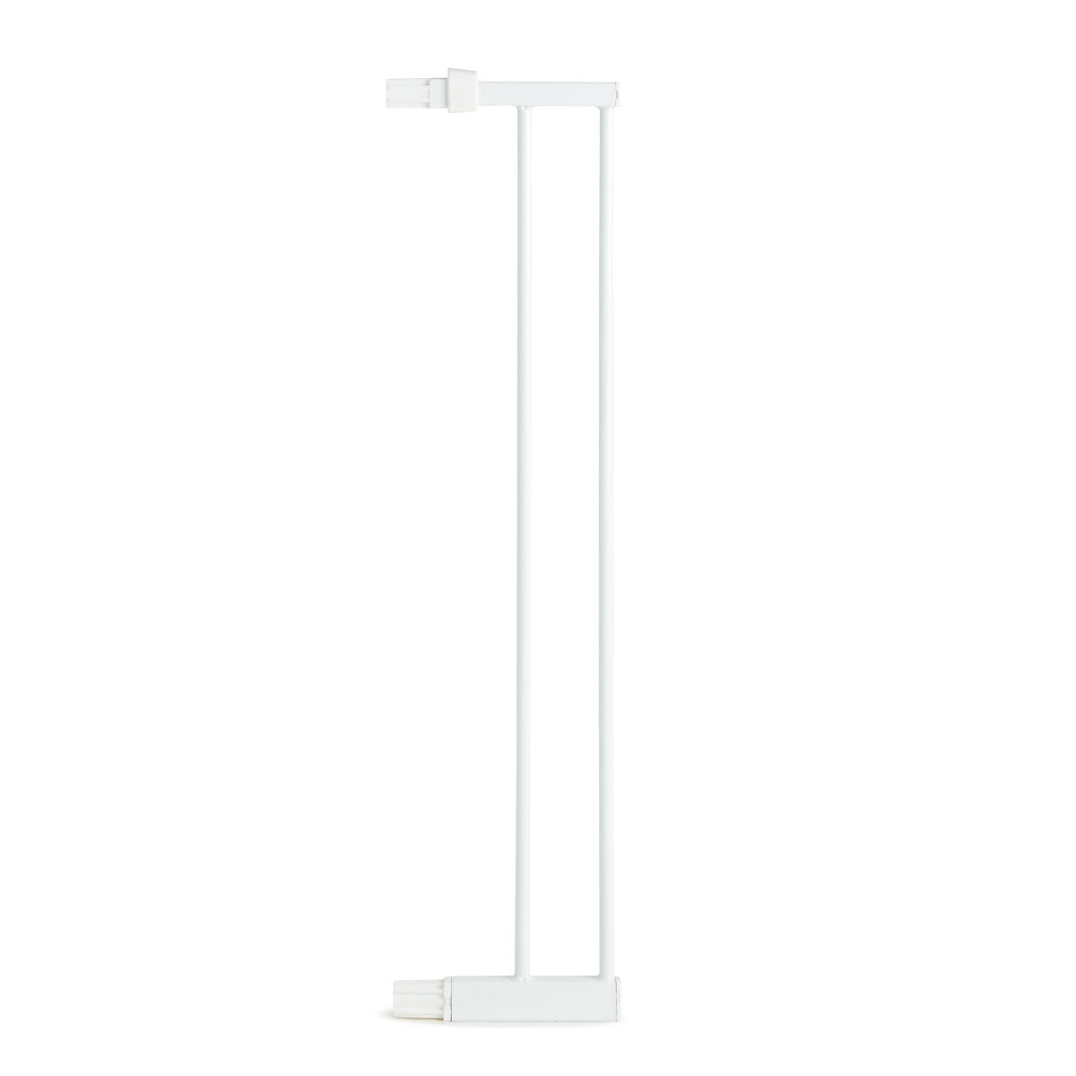 Munchkin Stair Gate Maxi Secure Toddler & Baby Gate 76-82cm extends up to 117cm with separately sold extensions | Pressure Fit Baby Safety & Dog Gate for Doorways | No-Screw Install Child Gate, White