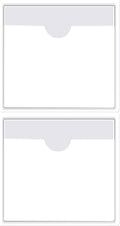 2 Car Tax Disc Holder, Self Adhesive Car Tax Disc Case Clear Permit Holder