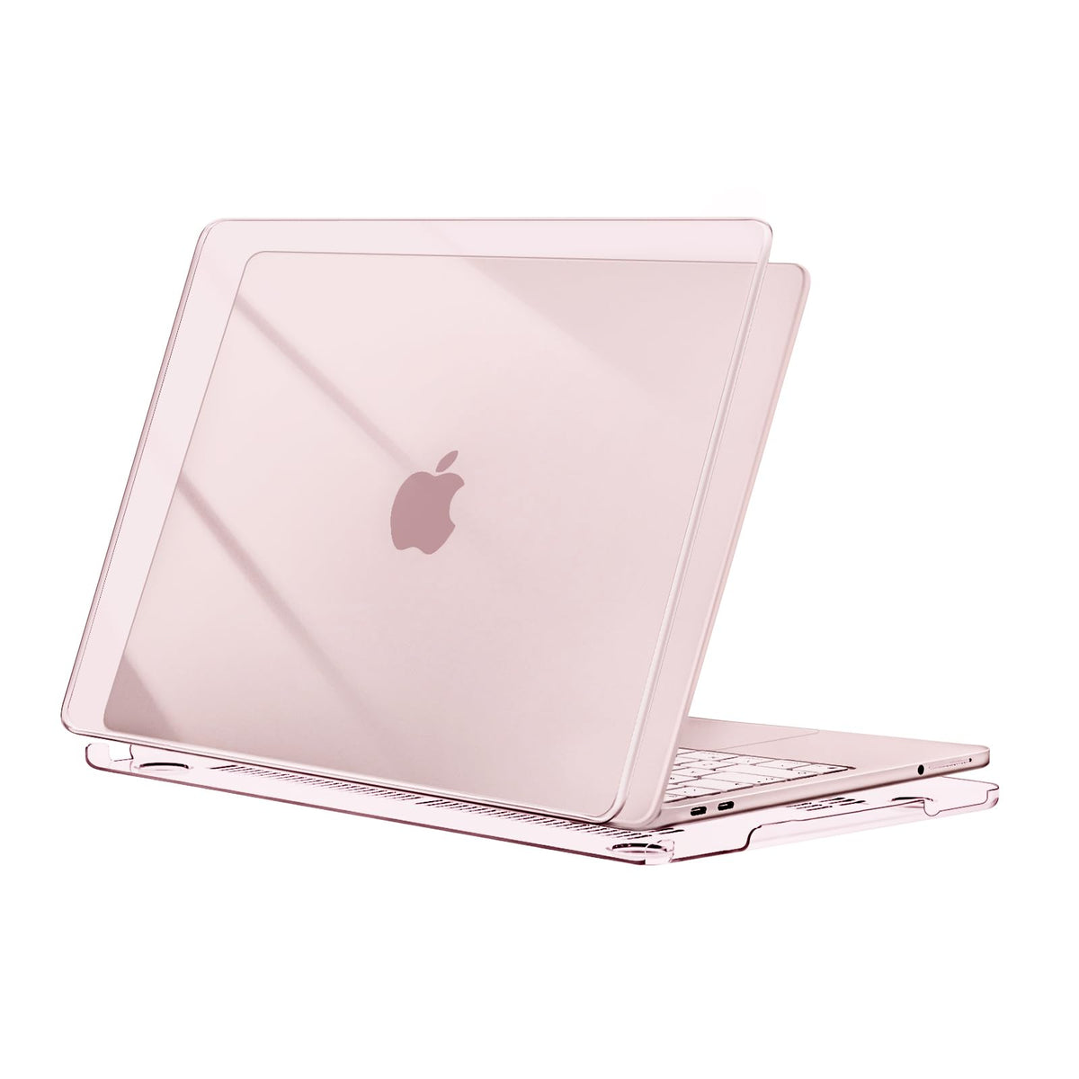 MOSISO Compatible with MacBook Air 13 inch Case 2026, Crystal Clear