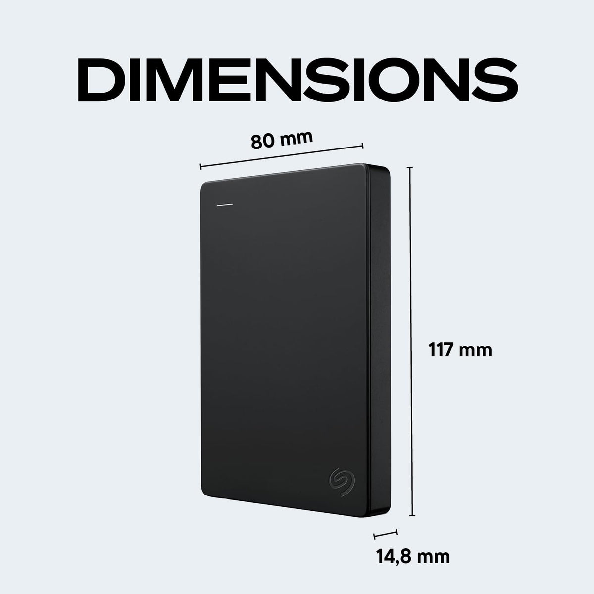 Seagate 5TB Portable Hard Drive | USB 3.0 (STGX5000400)