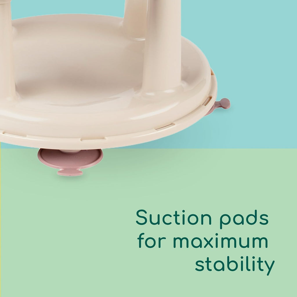 Bebeconfort Swivel Baby Bath Seat, 0–10 kg, Beige