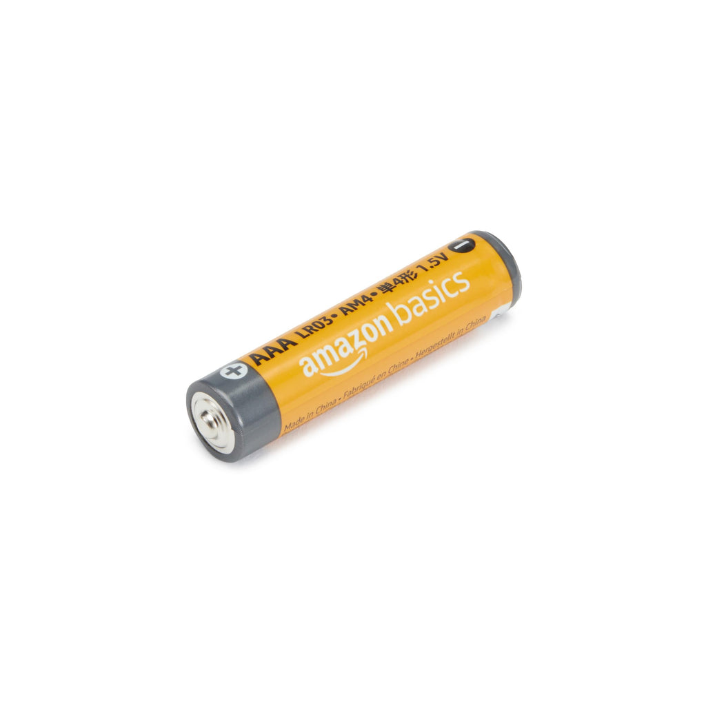 Amazon Basics 100-Pack AAA Alkaline High-Performance Batteries, 1.5 Volt, 10-Year Shelf Life