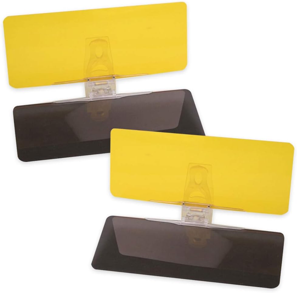 2Pcs Car Sun Visor Extension 2 in 1 - Anti-Glare & UV Day Night Windshield