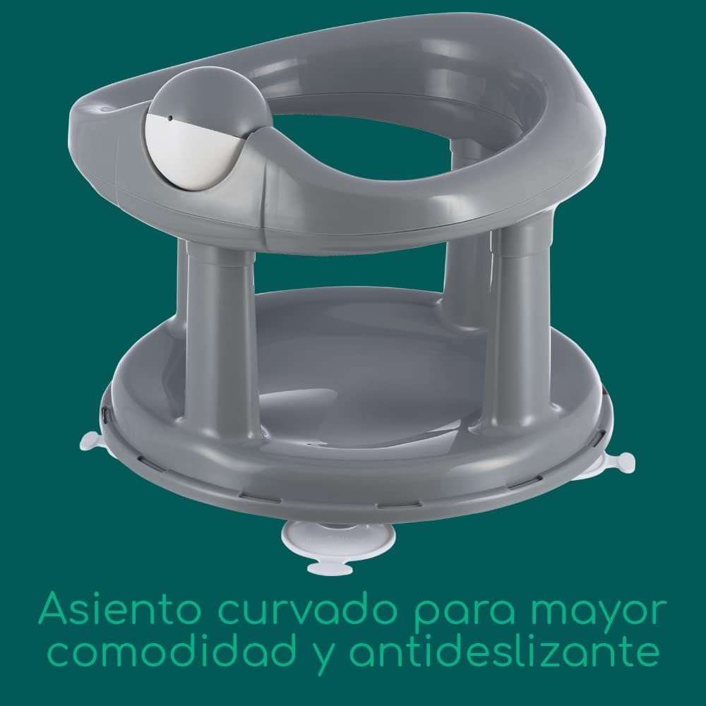 Bebeconfort Swivel Baby Bath Seat, 0–10 kg, Beige