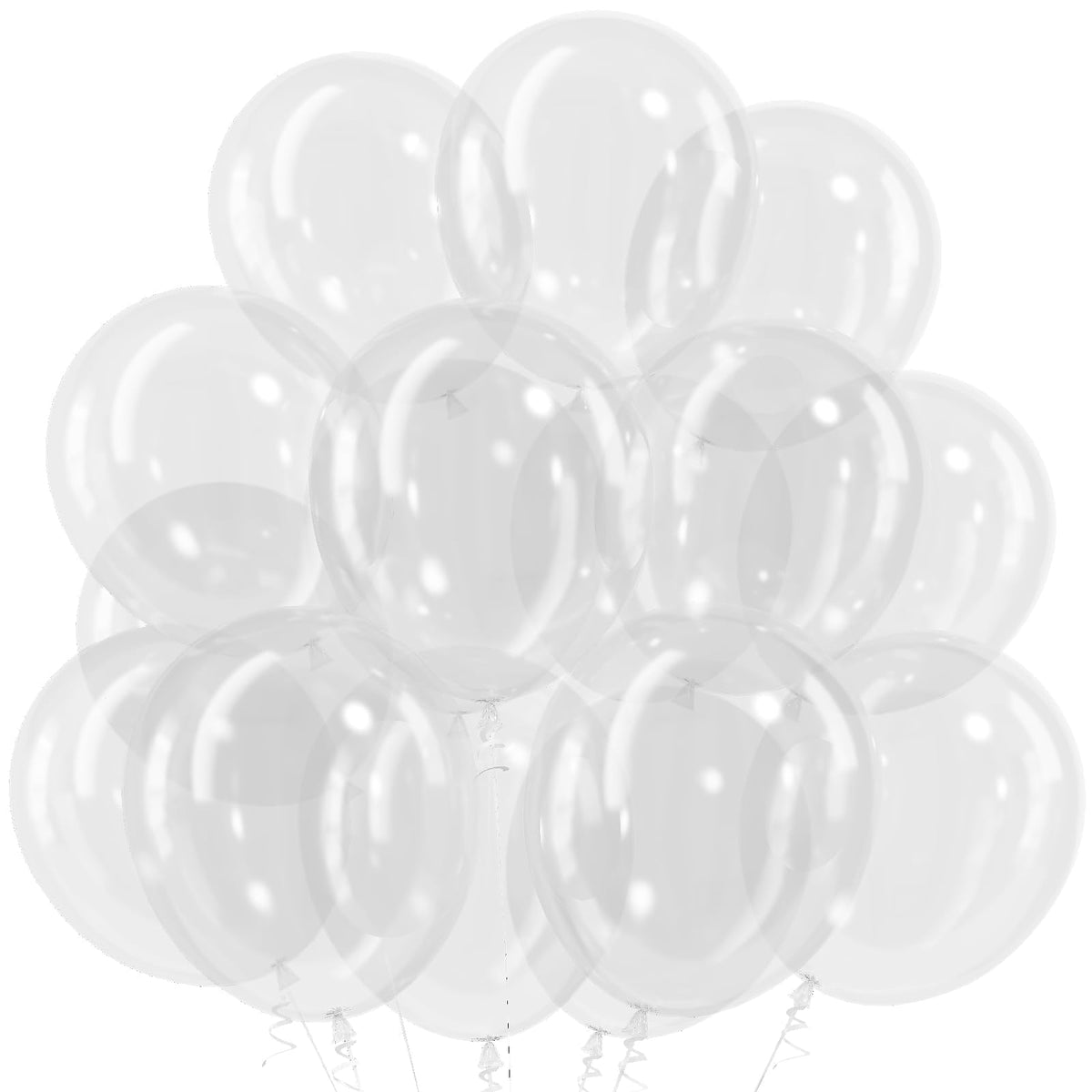 Togvu Black Balloons, 50Pack 5 Inch Small Mini Black Latex Party Balloons
