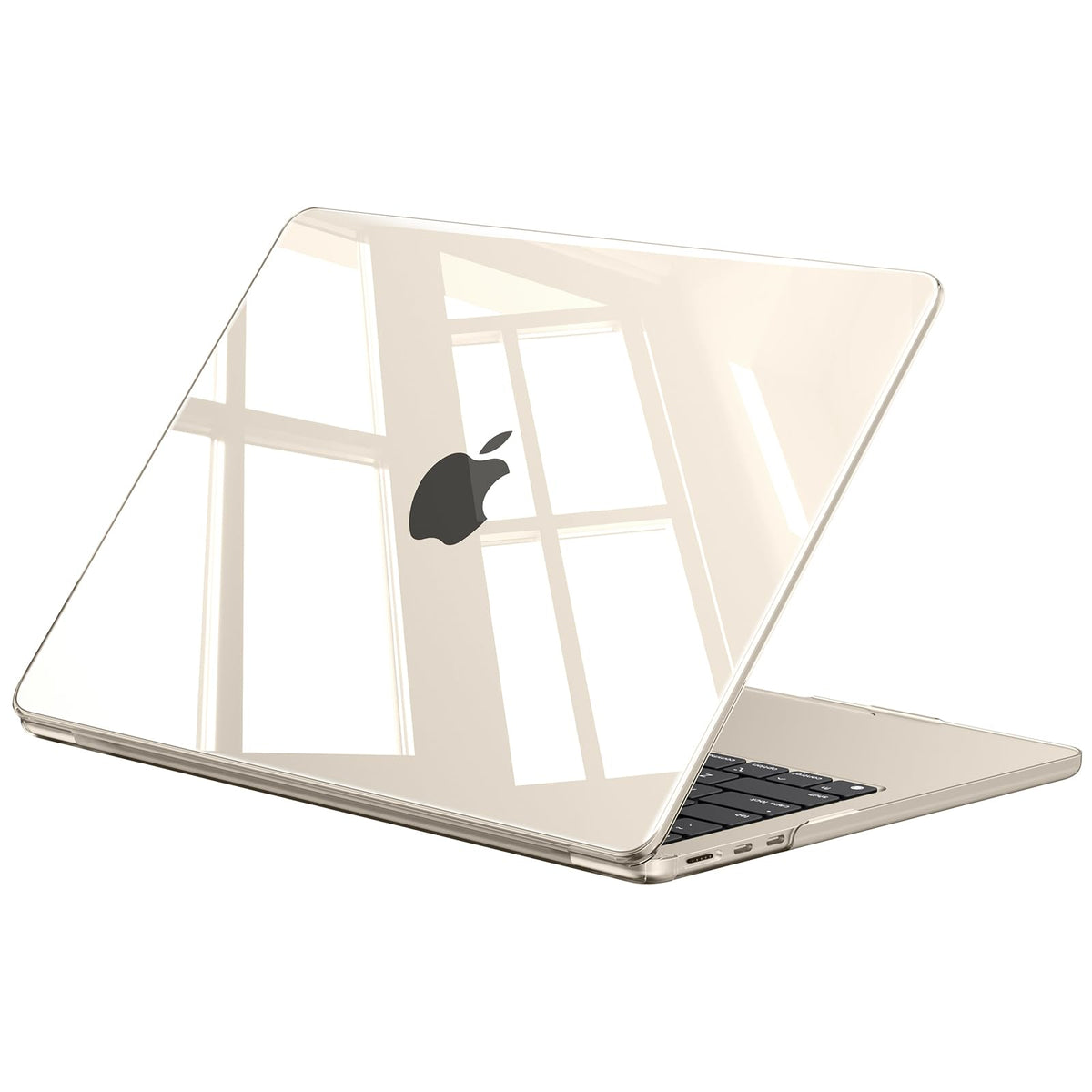 EooCoo for MacBook Neo Case 13 inch 2026 A3404 A18-Pro Crystal Pink