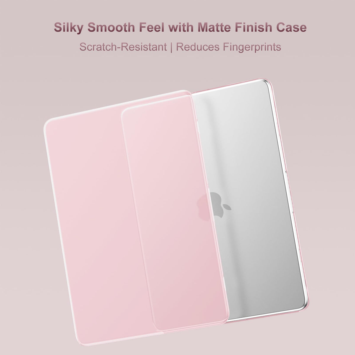 MOSISO Compatible with MacBook Air 13 inch Case 2026, Crystal Clear
