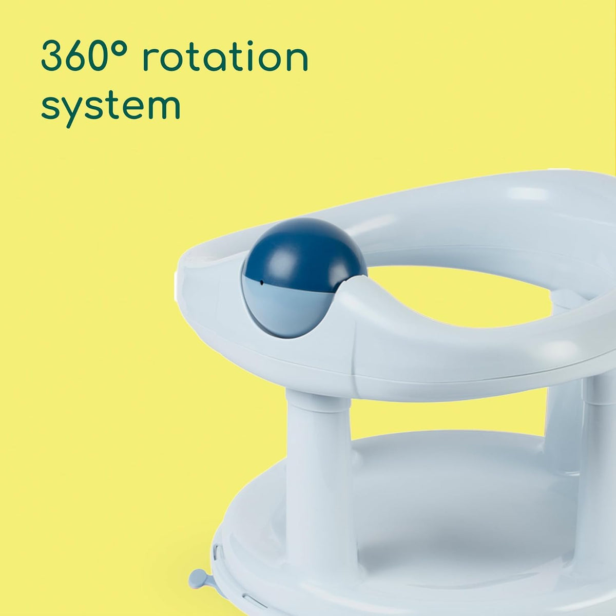 Bebeconfort Swivel Baby Bath Seat, 0–10 kg, Beige
