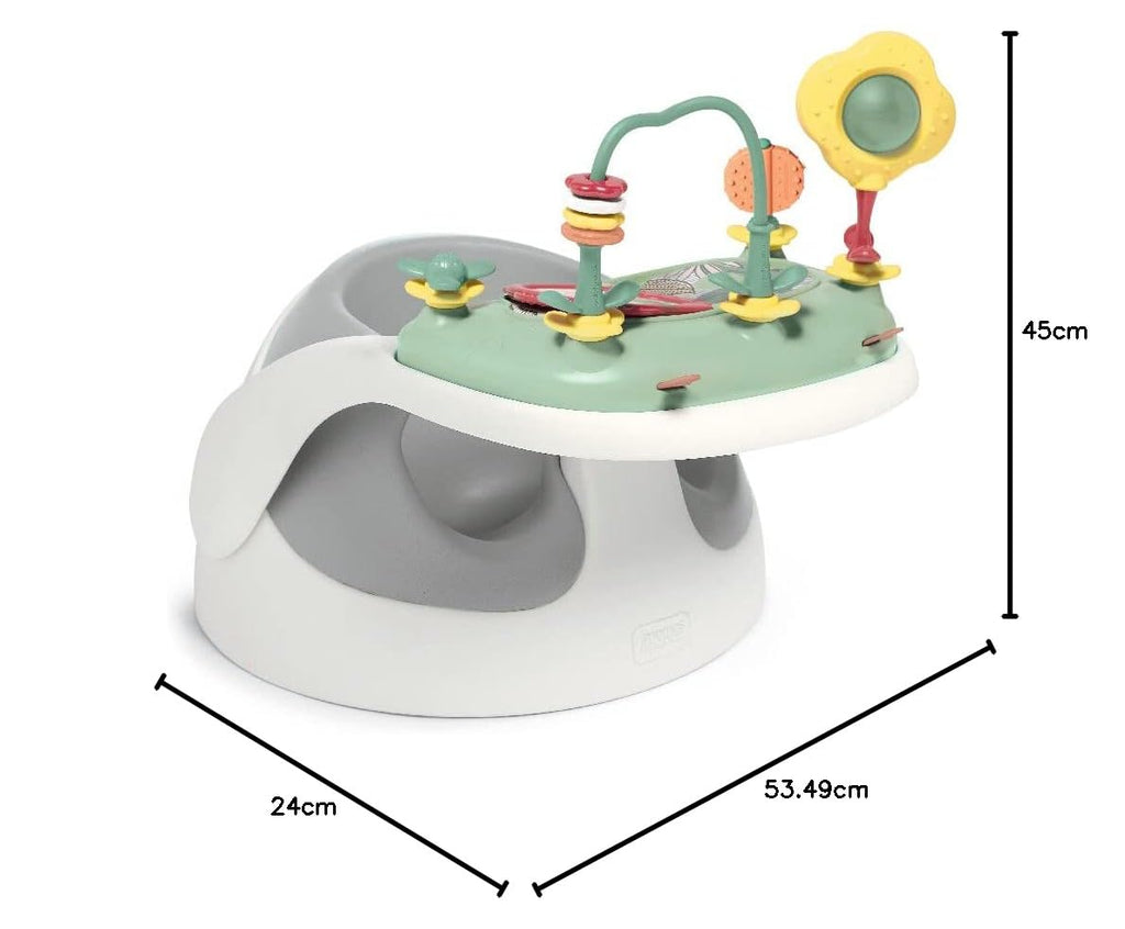 Mamas & Papas Baby Snug Floor Seat and Activity Tray - Clay