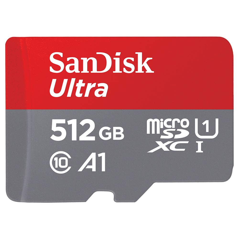 SanDisk 64GB Ultra microSDXC card for Chromebook + SD adapter up to 140 MB/s with A1 App Performance UHS-I Class 10 U1 (Pack of 2)