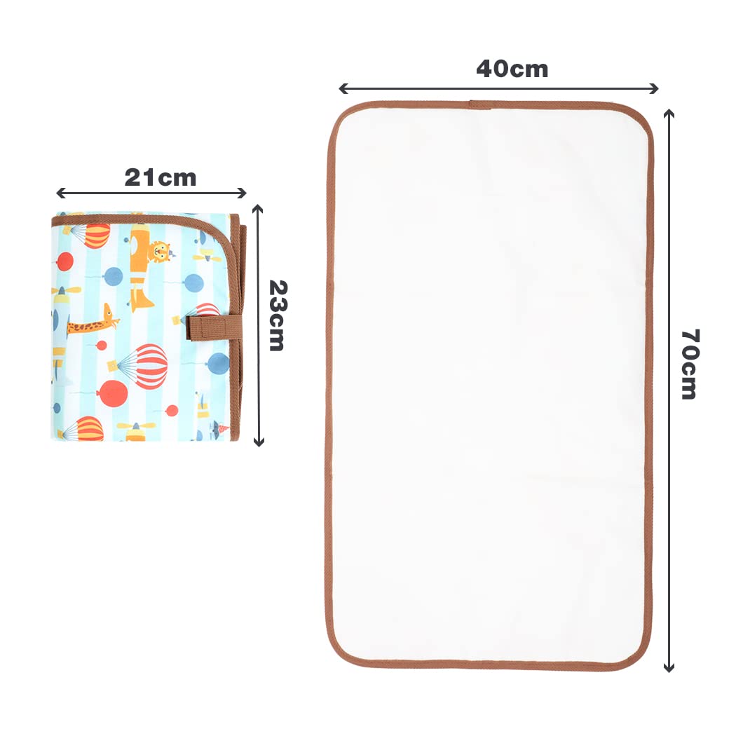 Lekebaby Foldable Baby Changing Mat - Travel & Portable