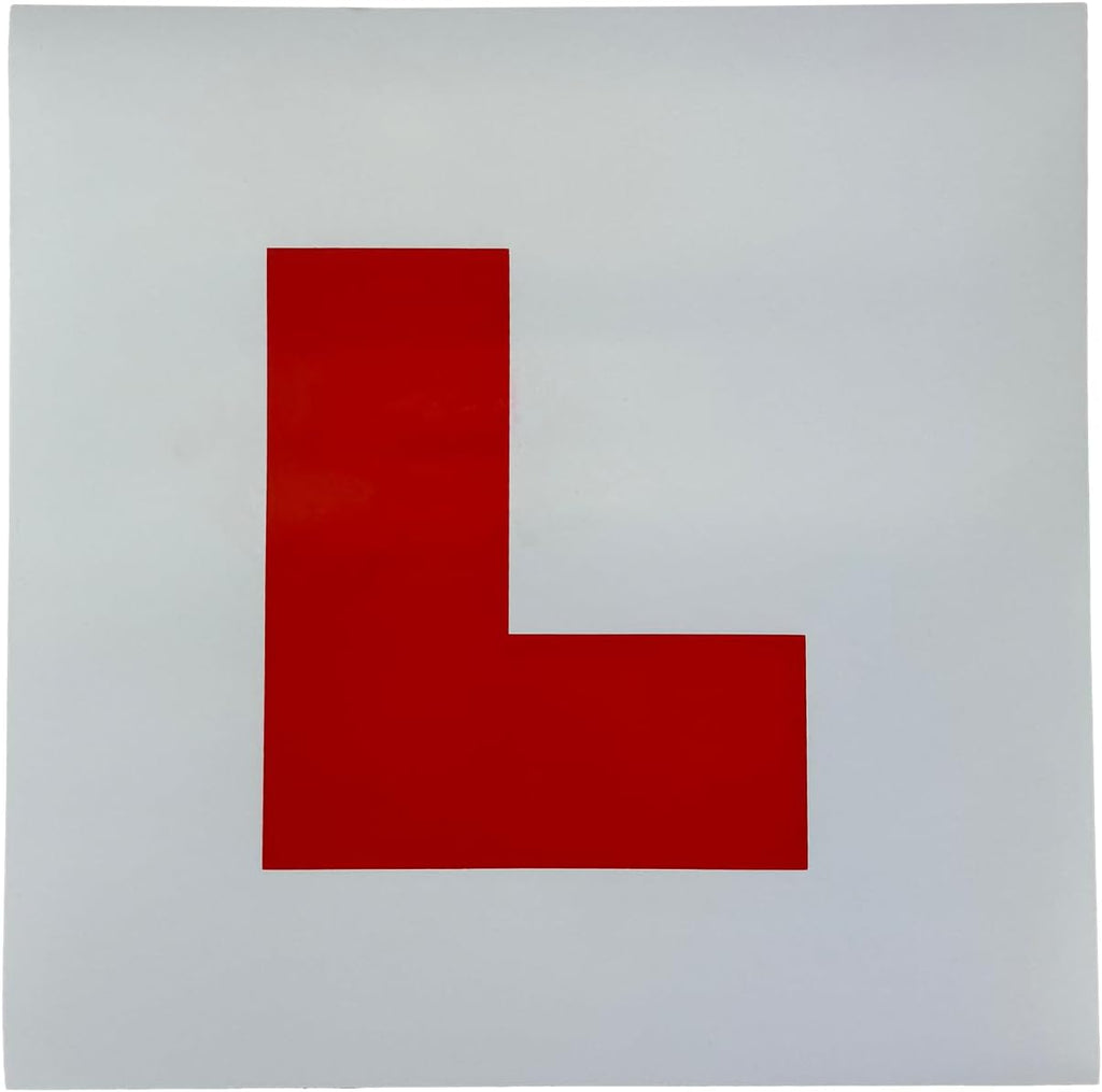 AA Magnetic L Plate, White, Pack of 2
