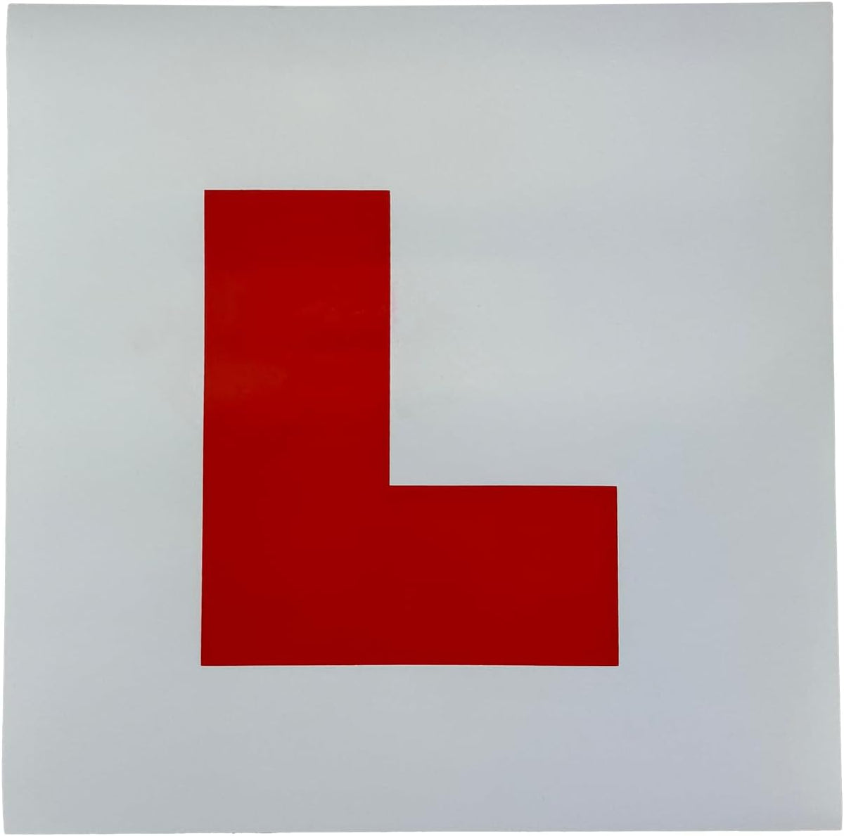 AA Magnetic L Plate, White, Pack of 2