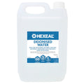Hexeal Deionised Water 5L - For Steam Irons, Car Batteries & Vehicles