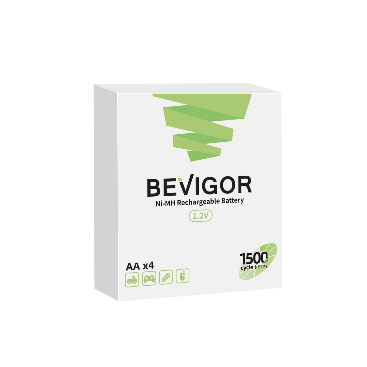 BEVIGOR AAA Rechargeable Batteries 24 Pack - 1100mAh 1500 Cycles High Capacity NiMH Rechargeable Battery AAA, 1.2V Low Self Discharge