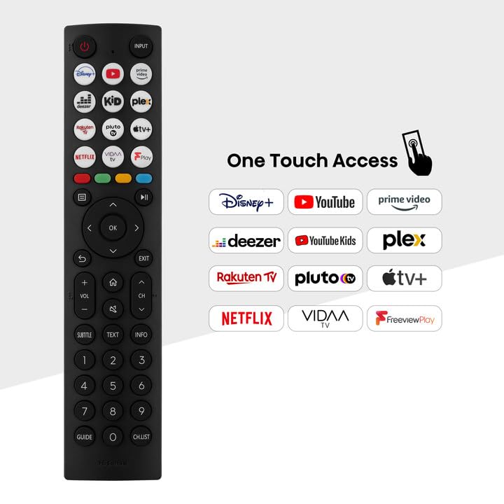 Hisense 40 Inch 40E4QTUK FHD LED TV with Freely