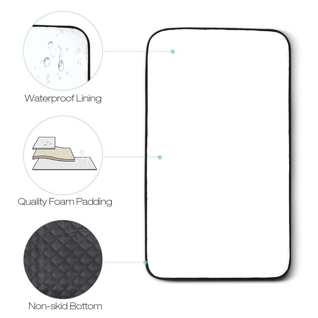 Lekebaby Foldable Baby Changing Mat - Travel & Portable