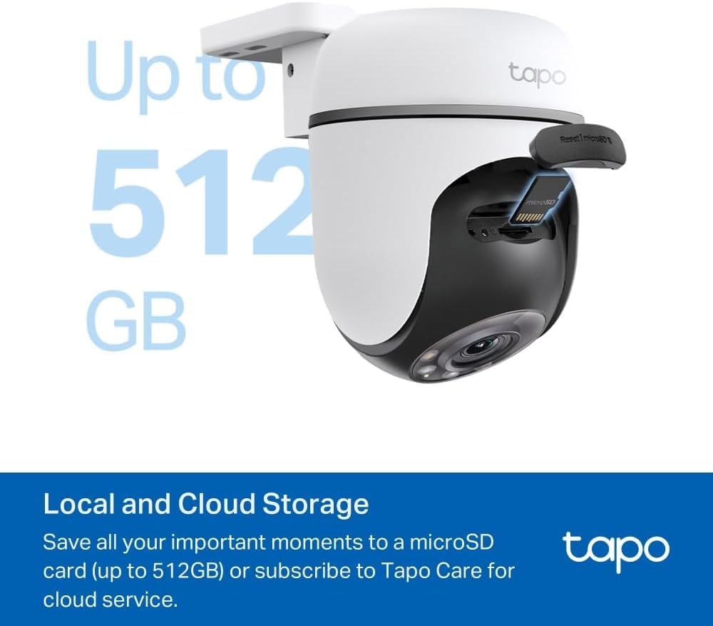 Tapo TC40 Full HD Pan/Tilt Outdoor Security Camera CCTV Camera 360° View