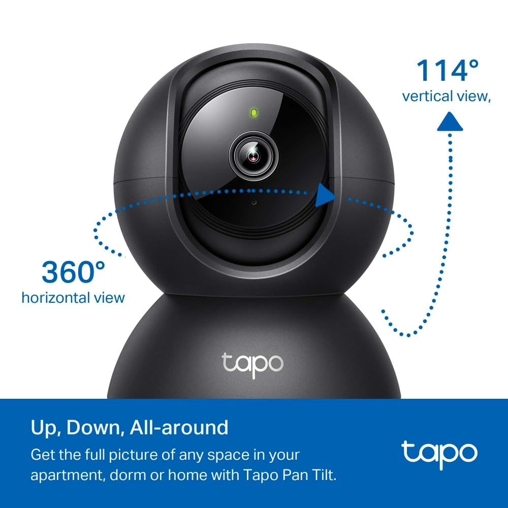 Tapo C211 2K 3MP Pan/Tilt Indoor Security Camera Pet Camera CCTV Camera