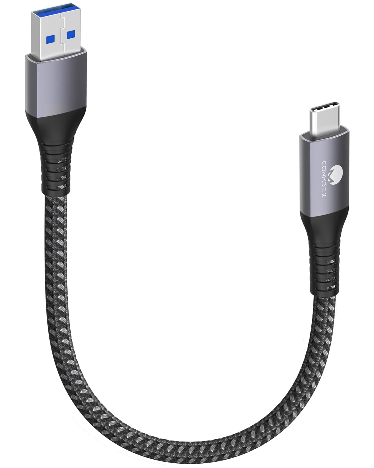 CONMDEX [Upgrade 2Pack USB C Cable UP to 10Gbps USB C 3.1 Gen2 USB A Android Auto Cable 3A Fast Charging Sync Data Transfer Cord for Samsung Galaxy S24/S23/S22/S21 Note 20/10/9/8 Tab S9 Pixel 9-1M