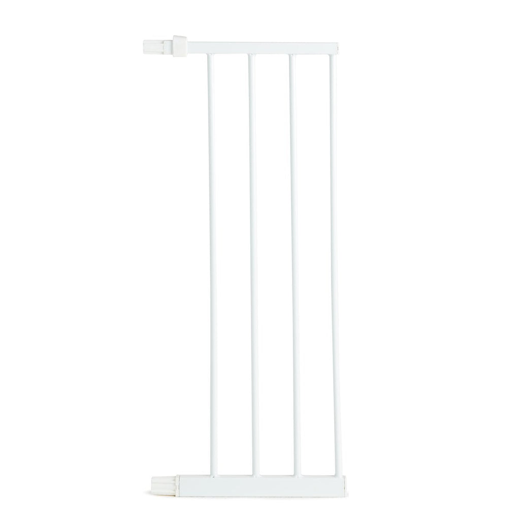 Munchkin Stair Gate Maxi Secure Toddler & Baby Gate 76-82cm extends up to 117cm with separately sold extensions | Pressure Fit Baby Safety & Dog Gate for Doorways | No-Screw Install Child Gate, White