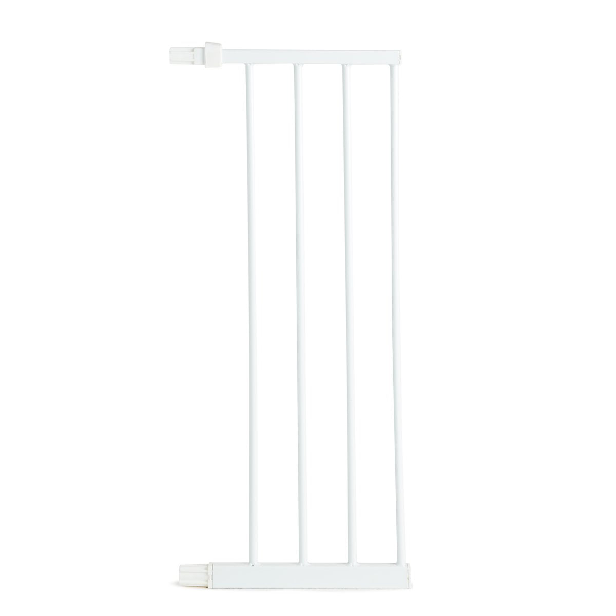 Munchkin Stair Gate Maxi Secure Toddler & Baby Gate 76-82cm extends up to 117cm with separately sold extensions | Pressure Fit Baby Safety & Dog Gate for Doorways | No-Screw Install Child Gate, White