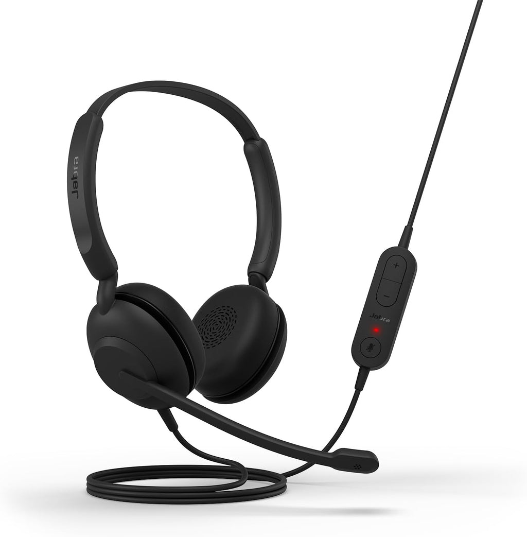 Jabra Evolve 10 Wired USB Headset with Noise-Cancelling Mic, Black