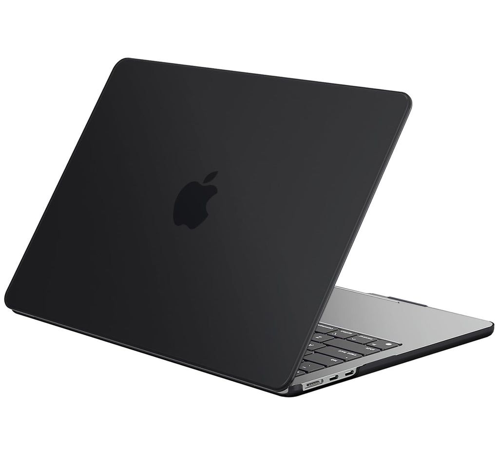 EooCoo for MacBook Pro 13 inch Case M2 M1 2023-2017 Slim Frost Black