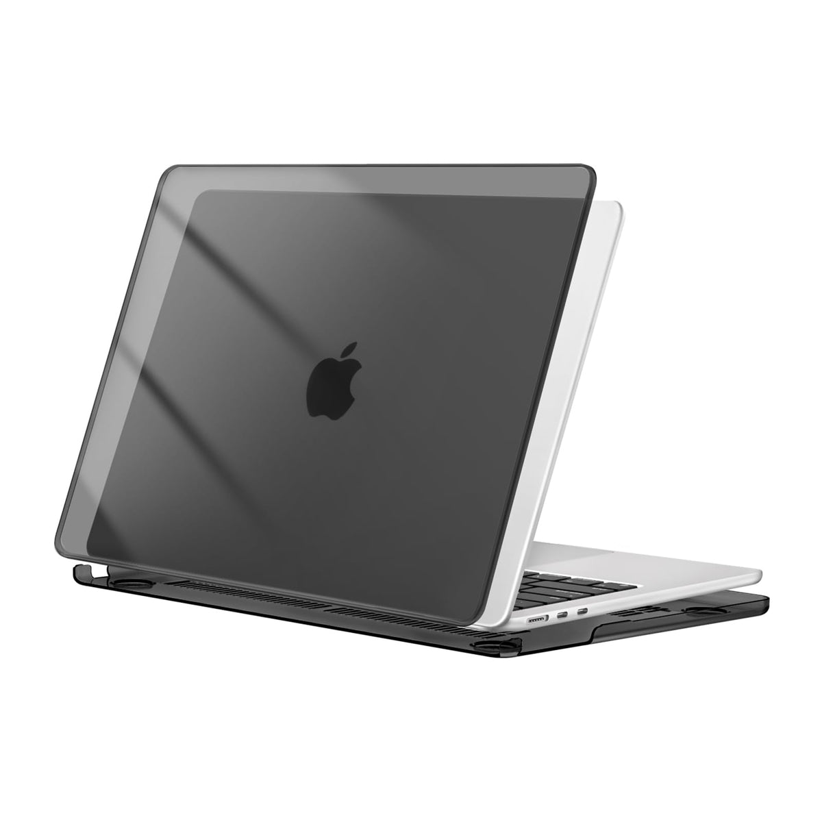MOSISO Compatible with MacBook Air 13 inch Case 2026, Crystal Clear