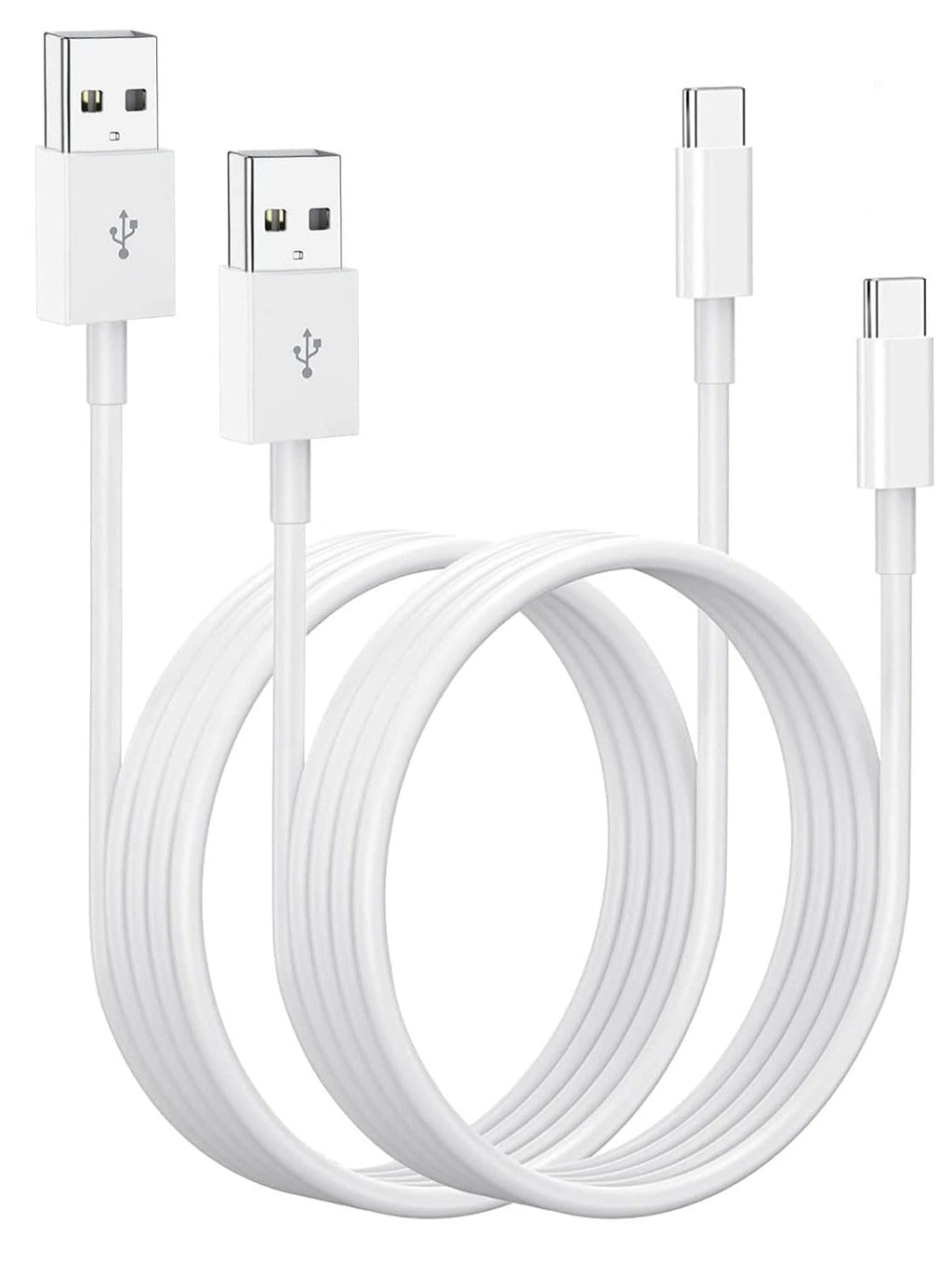 IPhone 18/17/16 Carplay Cable, (2Pack) USB A to USB C Charging Cable for iPhone 18/17/16/15 Pro Max,16E,17E/Duo/Fold/Air,Plus,AirPods Pro 2nd/3rd,AirPods 5/4,iPad 10th/11th Gen Type-C Car Charger Lead