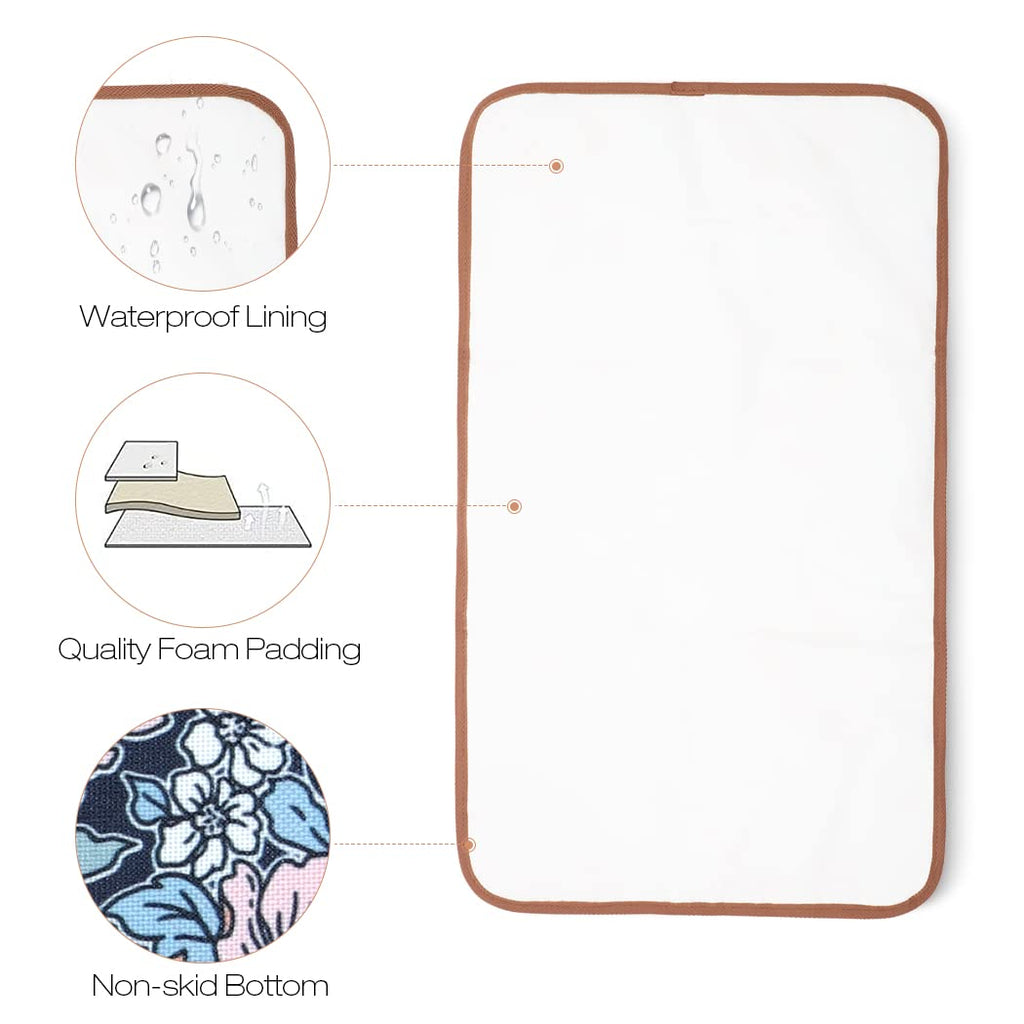 Lekebaby Foldable Baby Changing Mat - Travel & Portable