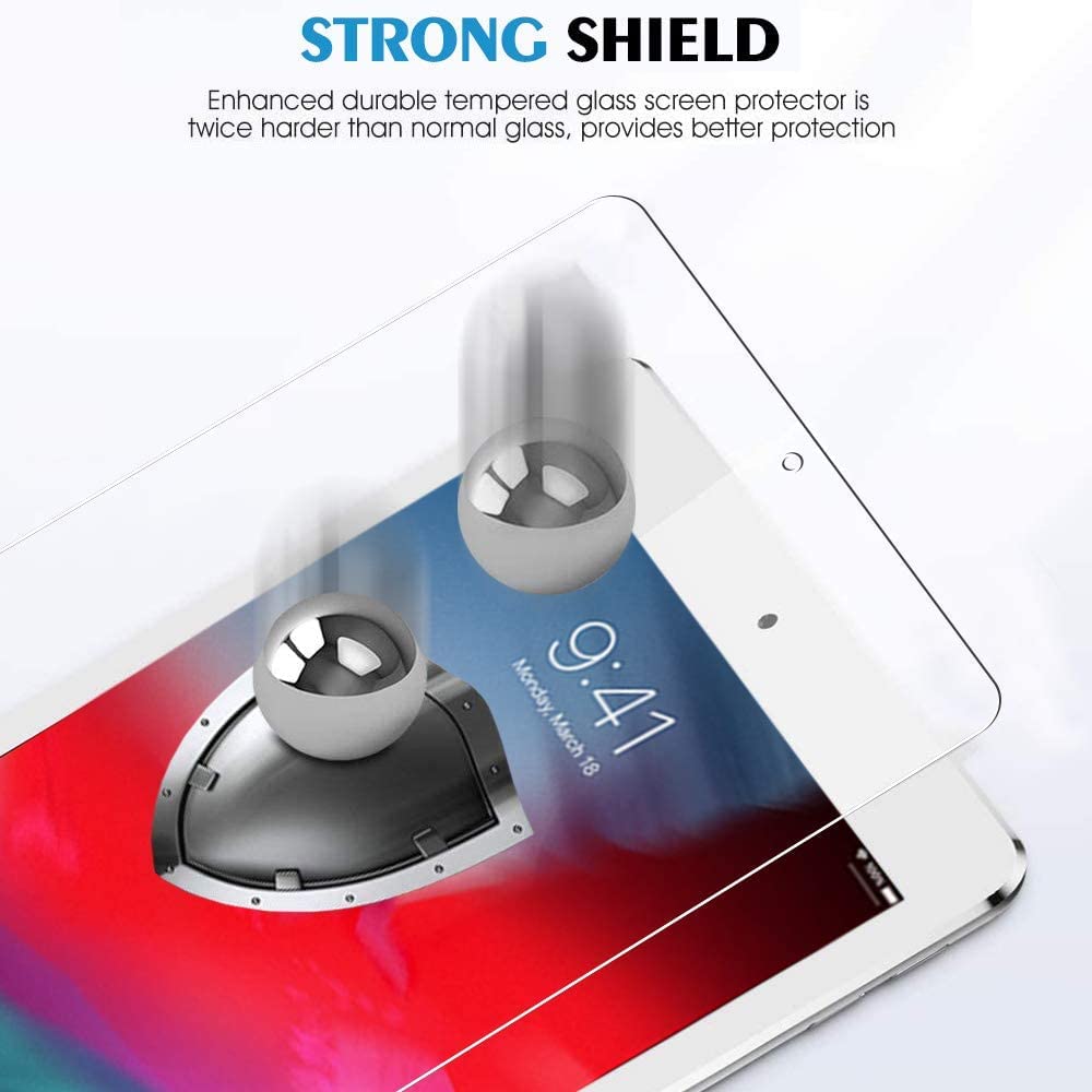 Screen Protector for iPad 9.7 (iPad 6th/5th Gen, 2018/2017), 3-Pack