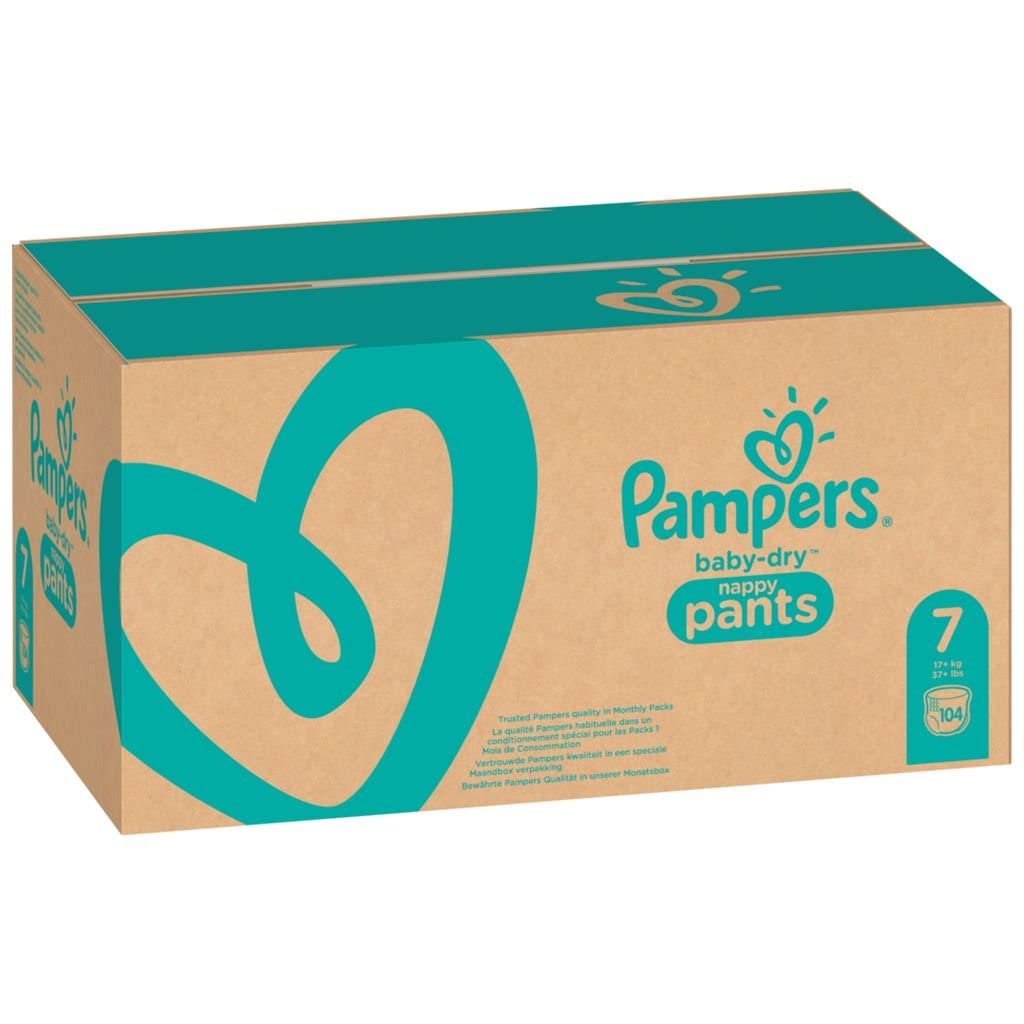 Pampers Baby-Dry Pants Size 4 Nappy Pants