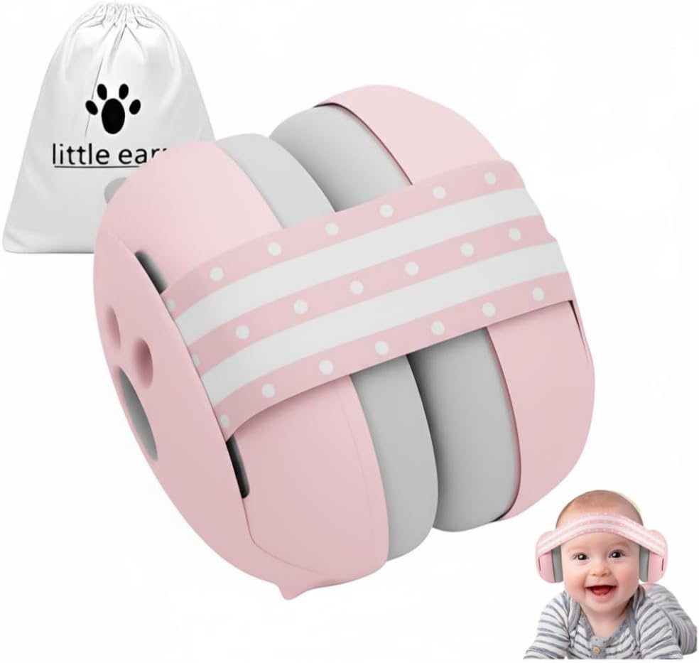 Baby Ear Defenders for 0‑36 Months, Noise Reduction Earmuffs