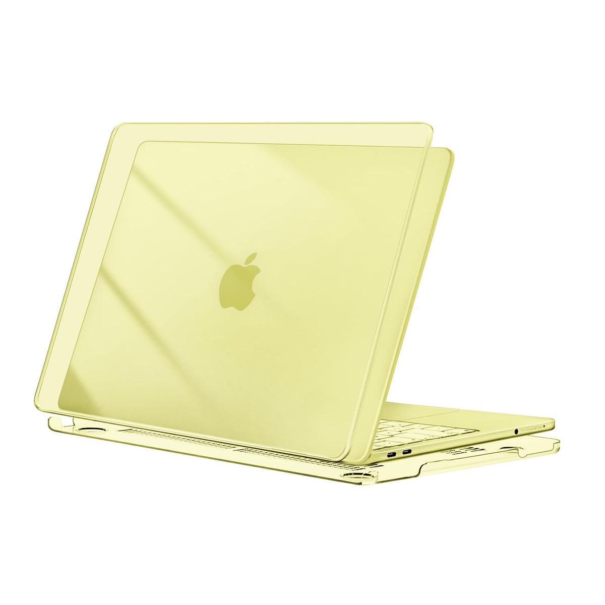 MOSISO Compatible with MacBook Air 13 inch Case 2026, Crystal Clear