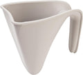 Shnuggle Baby Bath Rinse Cup, Soft Rim Shampoo Rinser and Hair Wash Jug, No Tears Design for Newborn and Toddler Bath Time, Easy Grip Handle, Gentle Washing Accessory, Suitable from Birth. Taupe.