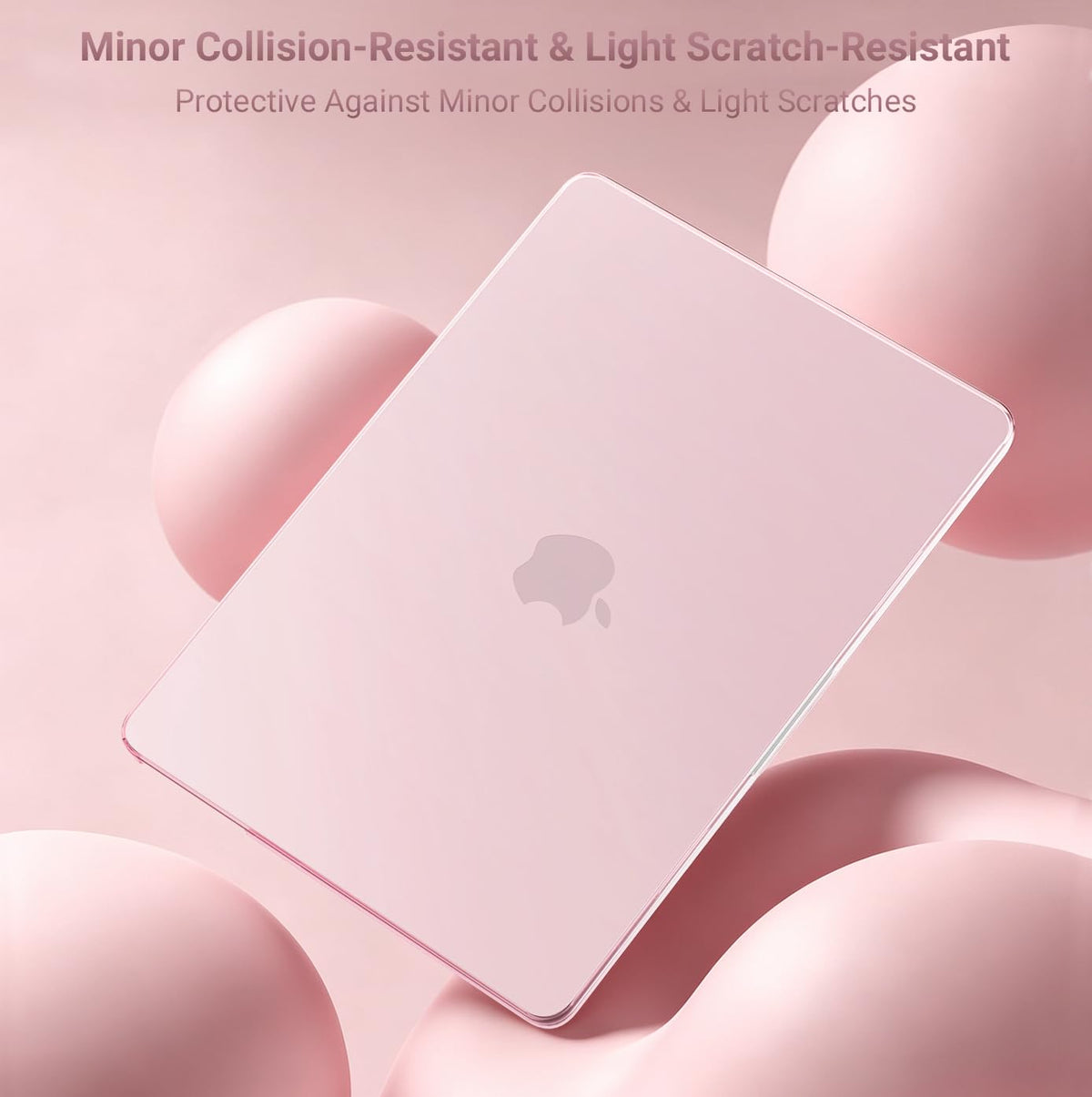 MOSISO Compatible with MacBook Air 13 inch Case 2026, Crystal Clear