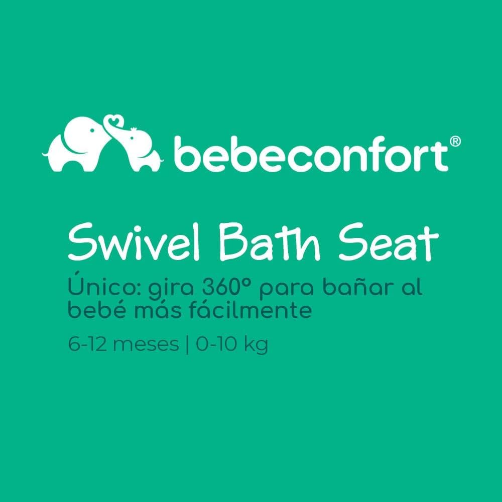 Bebeconfort Swivel Baby Bath Seat, 0–10 kg, Beige