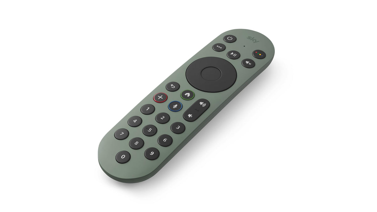 Sky Glass and Sky Stream TV Remote - Anthracite Black
