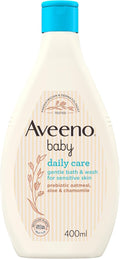 Aveeno Baby Daily Care Gentle Bath & Wash for Sensitive Skin (1 x 400ml)