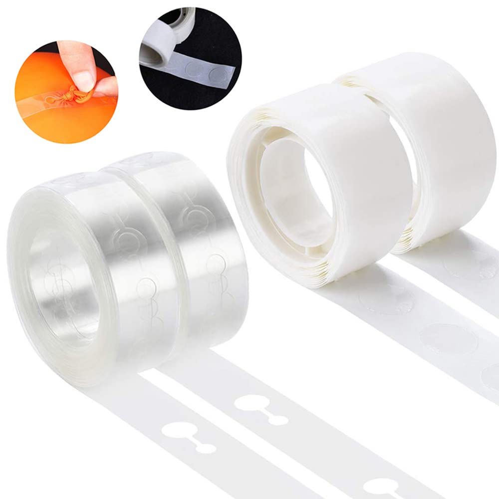 KICNIC Balloon Arch Strip Kit, 82 ft Tape Strips, 500 Glue Point Dots