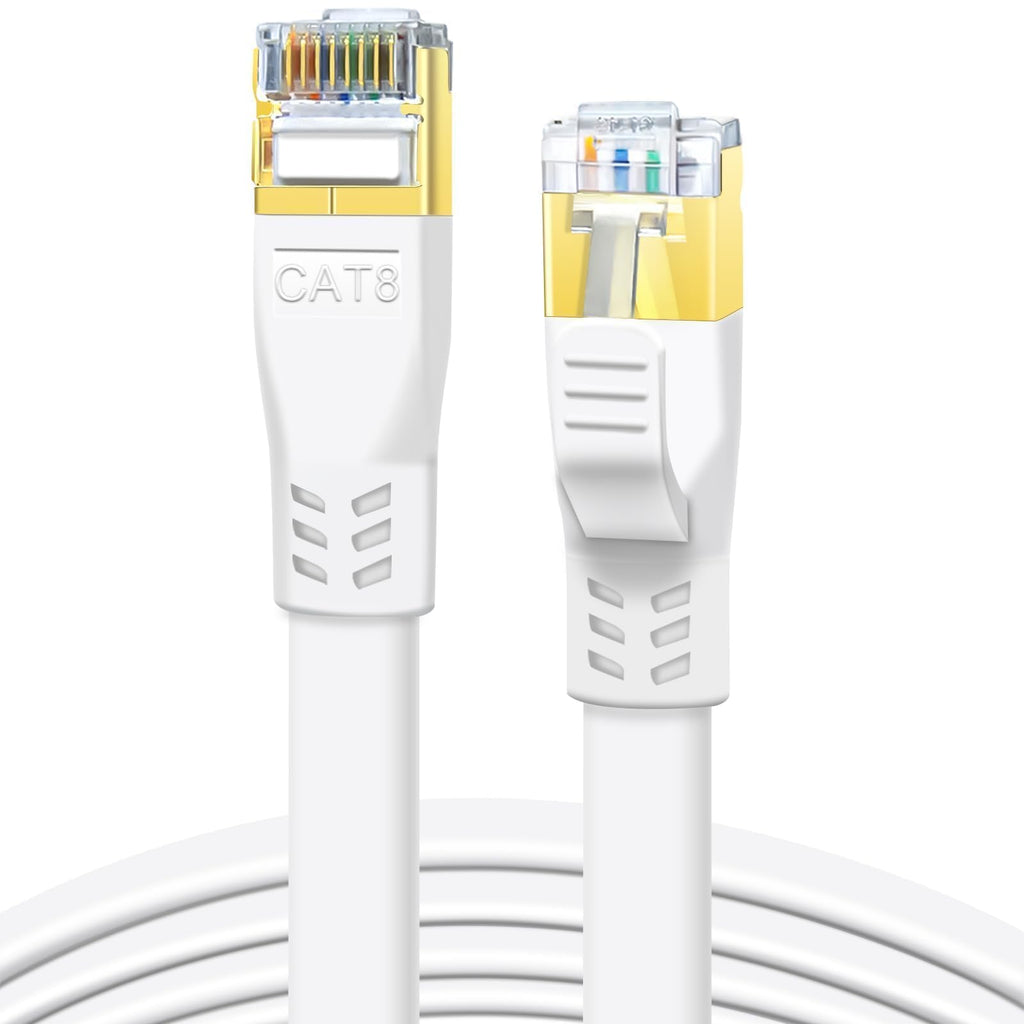 DDMALL Ethernet Cable 1m 2m 3m 5m 6m 8m 10m 15m 20m Cat 8 Internet Cable