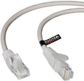 rhinocables CAT 5e High-Speed Ethernet Cable - Reliable LAN Network RJ45 Cable for Fast Internet & Data Transfer | Durable WiFi Broadband Cable for Gaming & Streaming, (10m, Grey, Pack of 3)